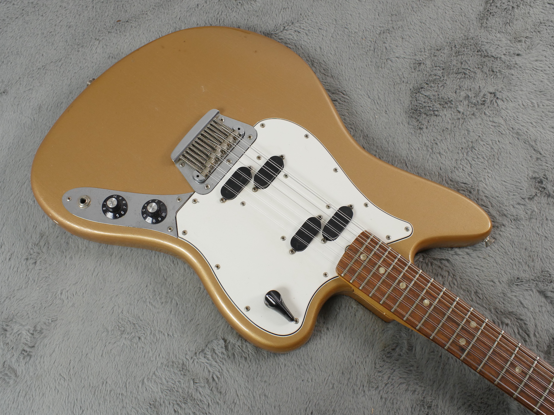 1965 Fender Electric XII Custom Color Firemist Gold + OHSC ATB
