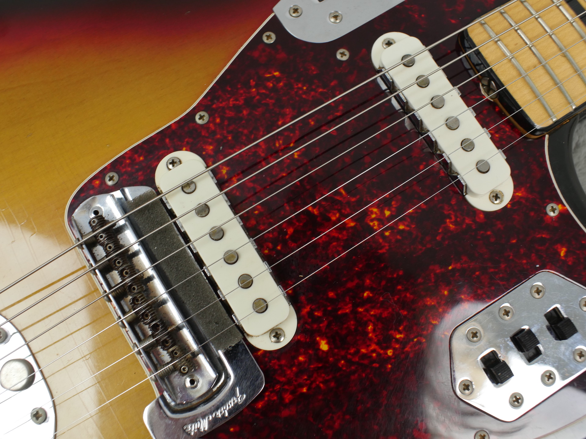 1972 Fender Jaguar Maple Neck + OHSC RARE! ATB Guitars Ltd.