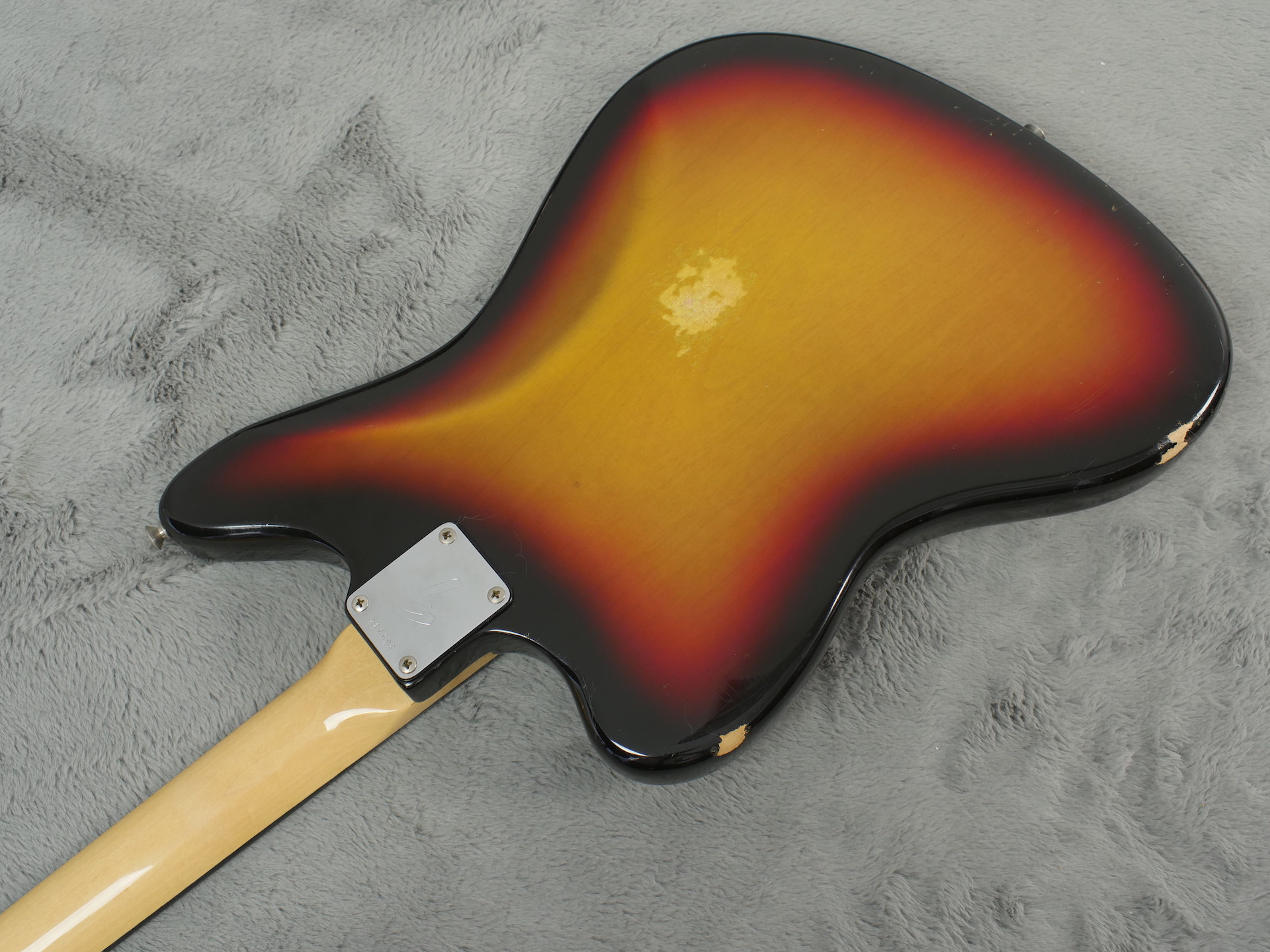 1972 Fender Jaguar Maple Neck + OHSC RARE! ATB Guitars Ltd.