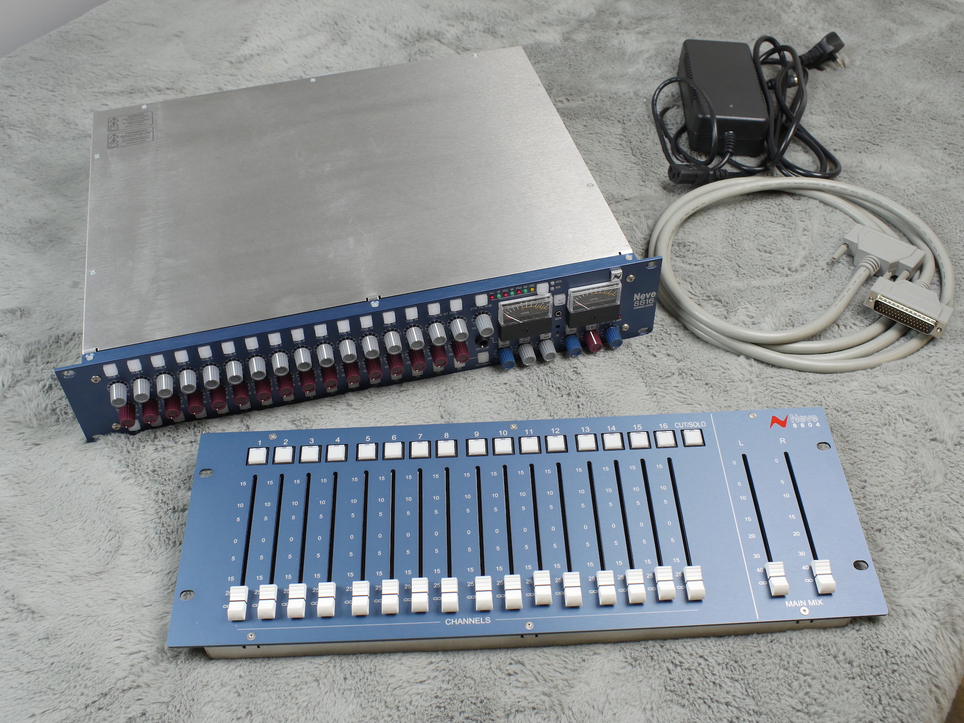 Neve 8816 16 Channel Summing Amp + 8804 Fader Package ATB Guitars Ltd.
